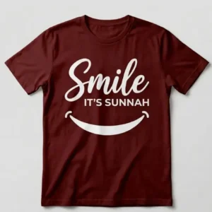 smile its sunnah maroon