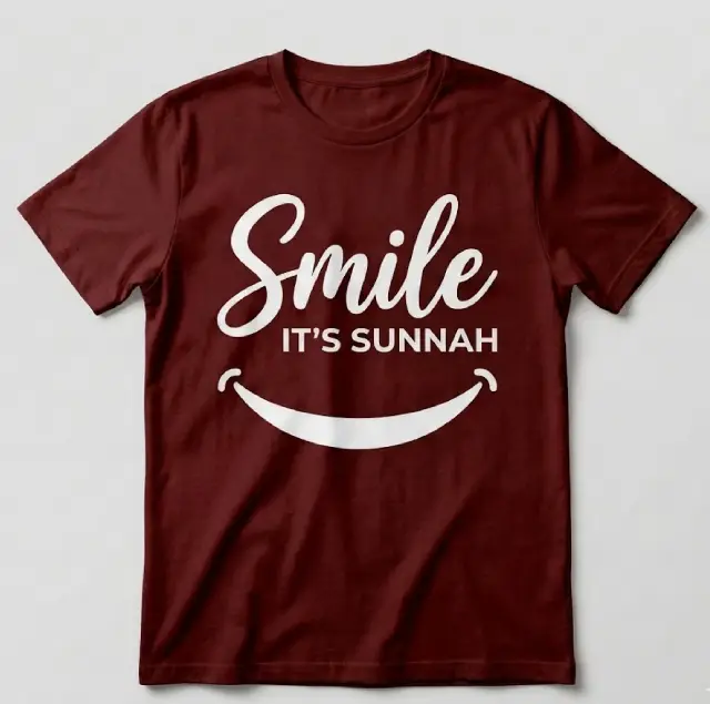 smile its sunnah maroon